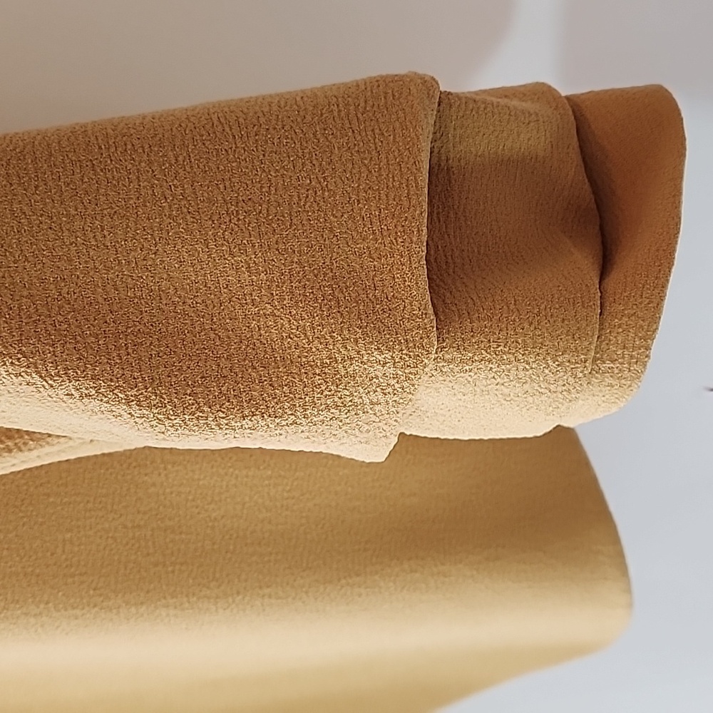 BAR III | Women's Mustard Yellow Open Front Suit Blazer - Picture 3 of 5
